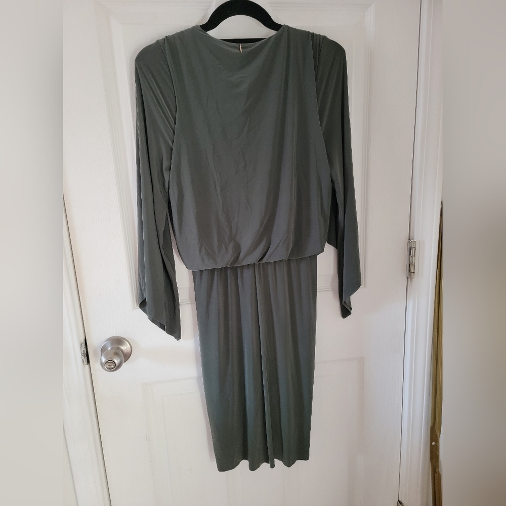 Misa Los Angeles Olive Green Mini Dress NWOT - Picture 7 of 9
